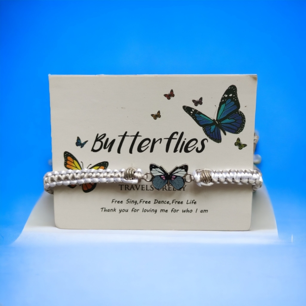 Butterfly Charm Bracelet